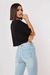 Top Colheita de Verão Feminino, Umbigo Baring, T-shirts Esportivas, Novo - loja online