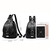 Mochila feminina mochila de viagem grande mochila de couro do plutônio bolsa pa - BÉKA SHOPS