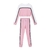 Conjunto de agasalho feminina,cropped curta com listras laterais+calça - comprar online