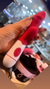 Vibrador Ponto G em formato glande com relevo massageador e estimulador clitoriano formato flor - comprar online