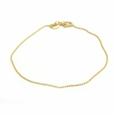 Pulsera bolitas gold