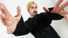 Buzo Over Black - comprar online