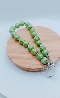 Pulsera Abril Verde Brillante