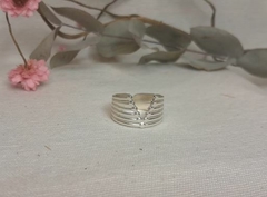 ANILLO ACERO BLANCO V