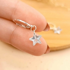 Argollas con Estrella blanca