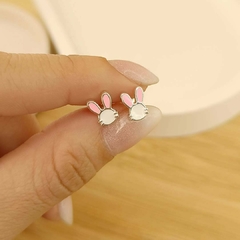 Aros Conejito Esmaltado