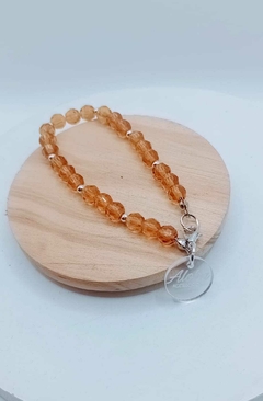 Pulsera Naomi Anaranjada