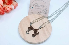 COLLAR MICKEY Y MINNIE PARA COMPARTIR