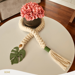 Colar de Mesa Trançado Macramê 1m20cm - loja online