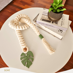Imagem do Colar de Mesa Trançado Macramê 1m20cm