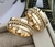 Par de alianças Closet Joias Trançada em Ouro 18k - comprar online