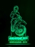 LUMINÁRIA DE MOTOCROSS PERSONALIZADO na internet