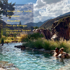 Mendoza del 09 AL 12 de Octubre. Feriado largo - Medio Dolar de Viaje SRL