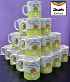 Taza Comunion con Foto en internet