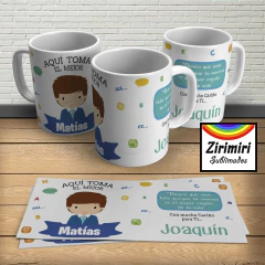 Taza aqui toma la/el mejor - comprar online