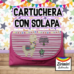 CARTUCHERA CON SOLAPA 19