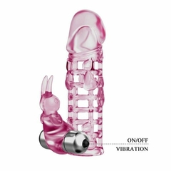 FUNDA CON VIBRADOR Y EXTENSION