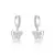 Argola cravejada borboleta - comprar online