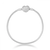 Pulseira para berloque coração cravejado na internet