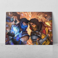 CUADRO SCORPION VS SUB ZERO - comprar online
