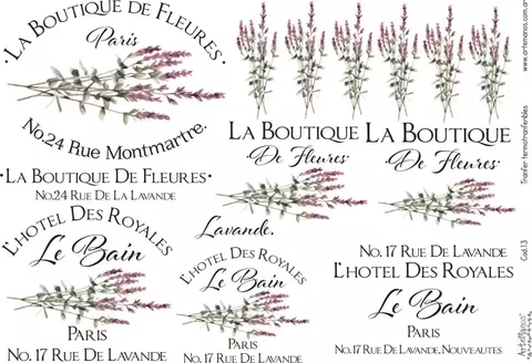 TRANSFER TERMOTRANSFERIBLE 13 - comprar online