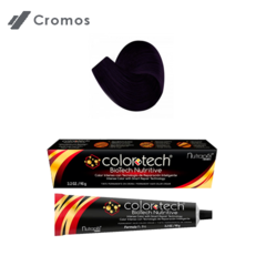 COLOR TECH TINTE PERMANENTE 0.2 VIOLETA REFLEJO NACARADO 90 G INCLUYE REVELADOR DE COLOR
