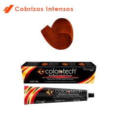 TINTE PERMANENTE EN CREMA COLOR TECH 90 G / 8.43 RUBIO CLARO COBRIZO DORADO