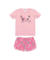 Pijama Malwee Infantil Menina Com Estampa Gatinho