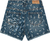 Shorts Menina Estampado Com Puídos Em Jeans Carinhoso - comprar online