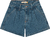 Shorts Menina Pregas Frontais Em Jeans Stretch Carinhoso