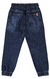 CALÇA JOGGER INFANTIL MENINO CADARÇO FRONTAL EM MALHA DENIM MALWEE KIDS AZUL na internet