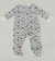 PIJAMA CARTER´S BABY ZIP UP SLEEP & PLAY CARRO BRANCO TAM. 3M