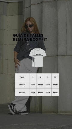 Boxy fit tee - panikstore