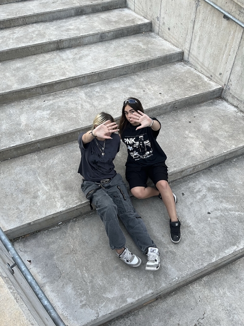 Boxy fit tee
