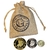 Harry Potter Coleção de Moedas e Bolsa, Banco Gringott, Presente do Mundo Mág - Blanche