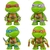 Figura de ação Tartarugas Ninja