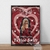 Imagem do Vintage Pop Singer Canvas Painting, Taylor Swift Album Lover, Midnight Red Art P