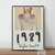 Vintage Pop Singer Canvas Painting, Taylor Swift Album Lover, Midnight Red Art P