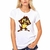 T Shirt - Taz Mania - Blanche