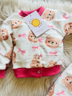 Conjunto plush osita - Inti Baby Shop