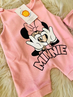 Jardinero Minnie rosa - comprar online