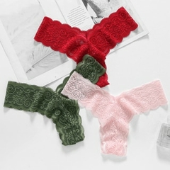 Calcinha Fio Dental Lingerie Renda Sexy Confortável - EveryForGirl