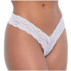 Calcinha Fio Dental Lingerie Renda Sexy Confortável na internet