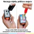 Kit Cartuchos Recarregáveis Compatíveis com HP 668XL Preto 25 ml e Colorido 24 ml para DeskJet 2975, 2989, 4375 e 4388 na internet