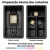 Kit Cartuchos Recarregáveis Compatíveis com HP 668XL Preto 25 ml e Colorido 24 ml para DeskJet 2975, 2989, 4375 e 4388 - Impriphoto 