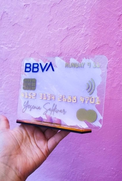 LETRERO TARJETA DE DEBITO