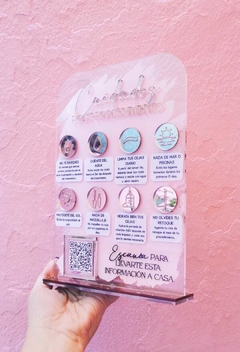 LETRERO CUIDADOS MICROBLADING