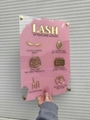LETRERO LASH AFTERCARE