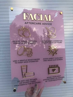 LETRERO FACIL AFTERCARE