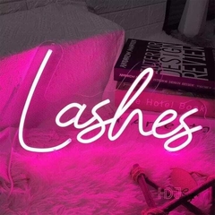 LETRERO NEÓN LASHES
